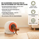 Selbstreinigende Katzentoilette mit App-Steuerung – Canefelis Tierzubehör